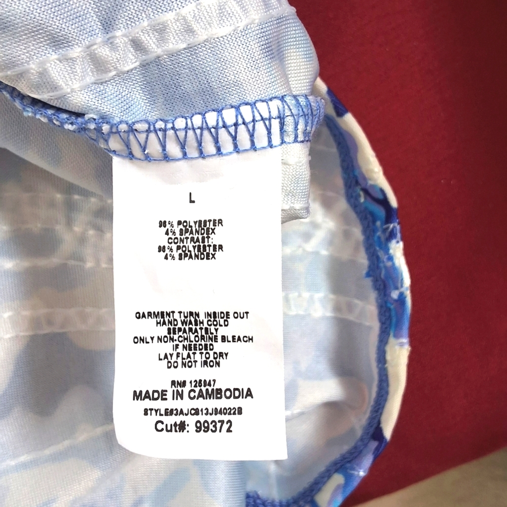J.T.B., NWOT, Large, Women's Floral Sequined Top - Picture 8 of 8